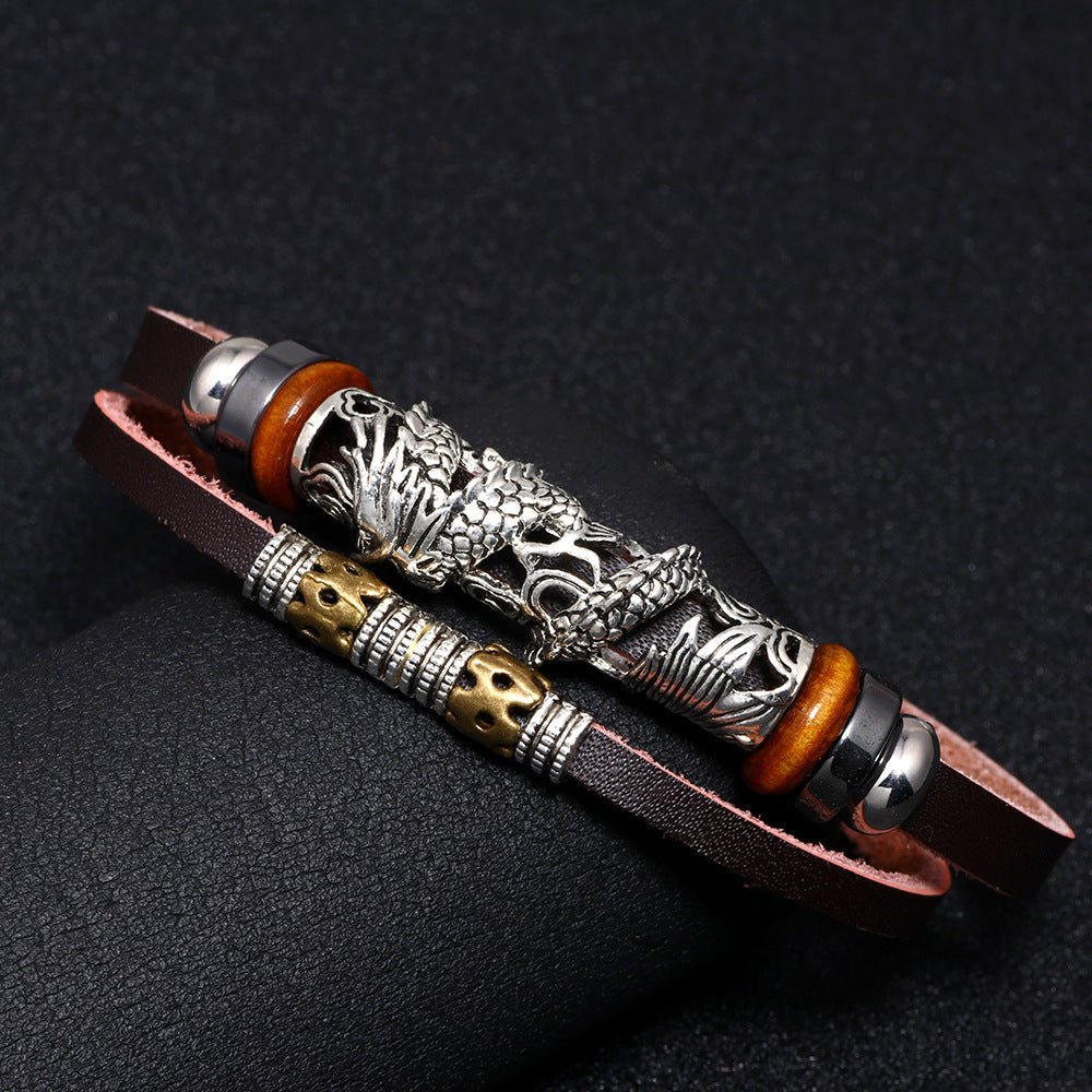 Chinese Dragon Wealth Bracelet