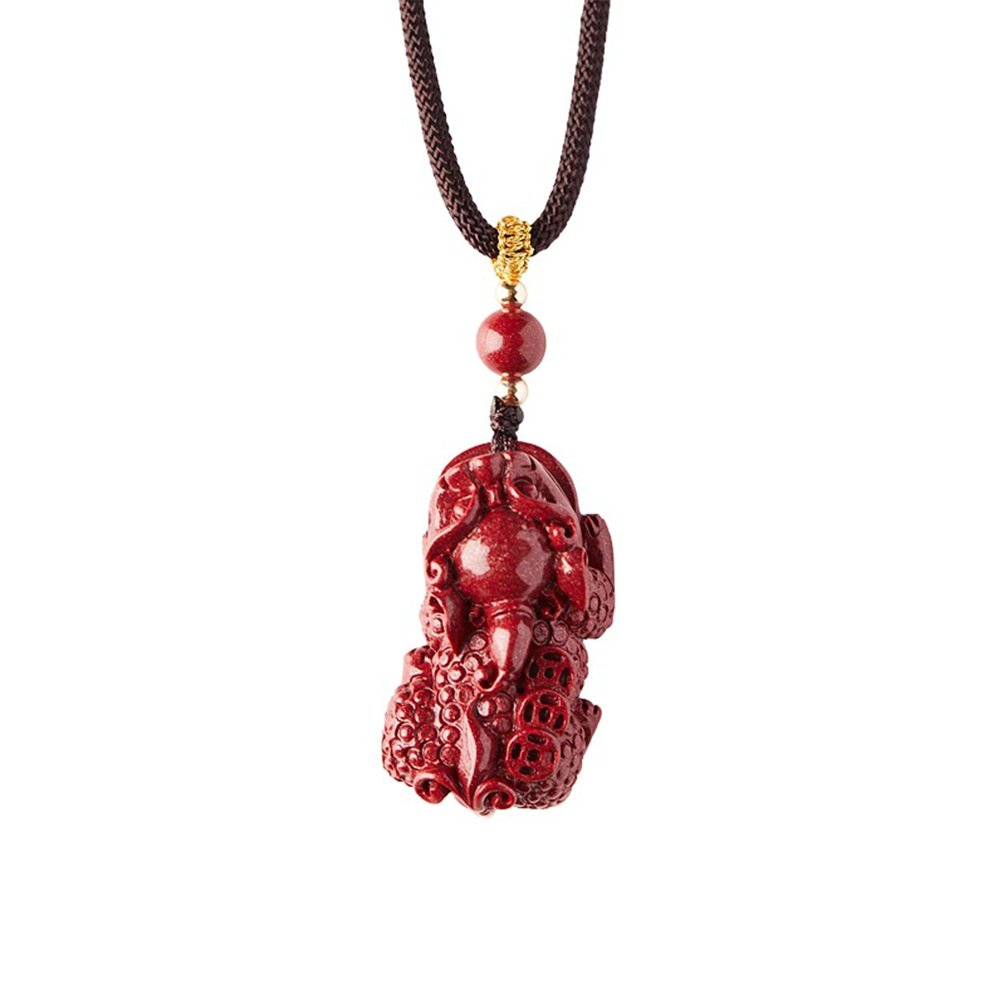 Cinnabar Pixiu Necklace