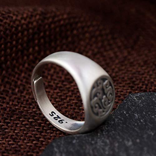 Solid 925 Sterling Silver AUSPICIOUS CLOUDS  Ring