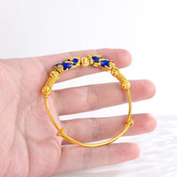 Thumbnail for Color Changing Double Pixiu Wealth Bangle