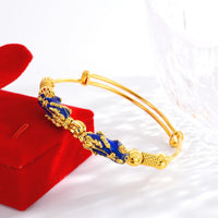 Thumbnail for Color Changing Double Pixiu Wealth Bangle