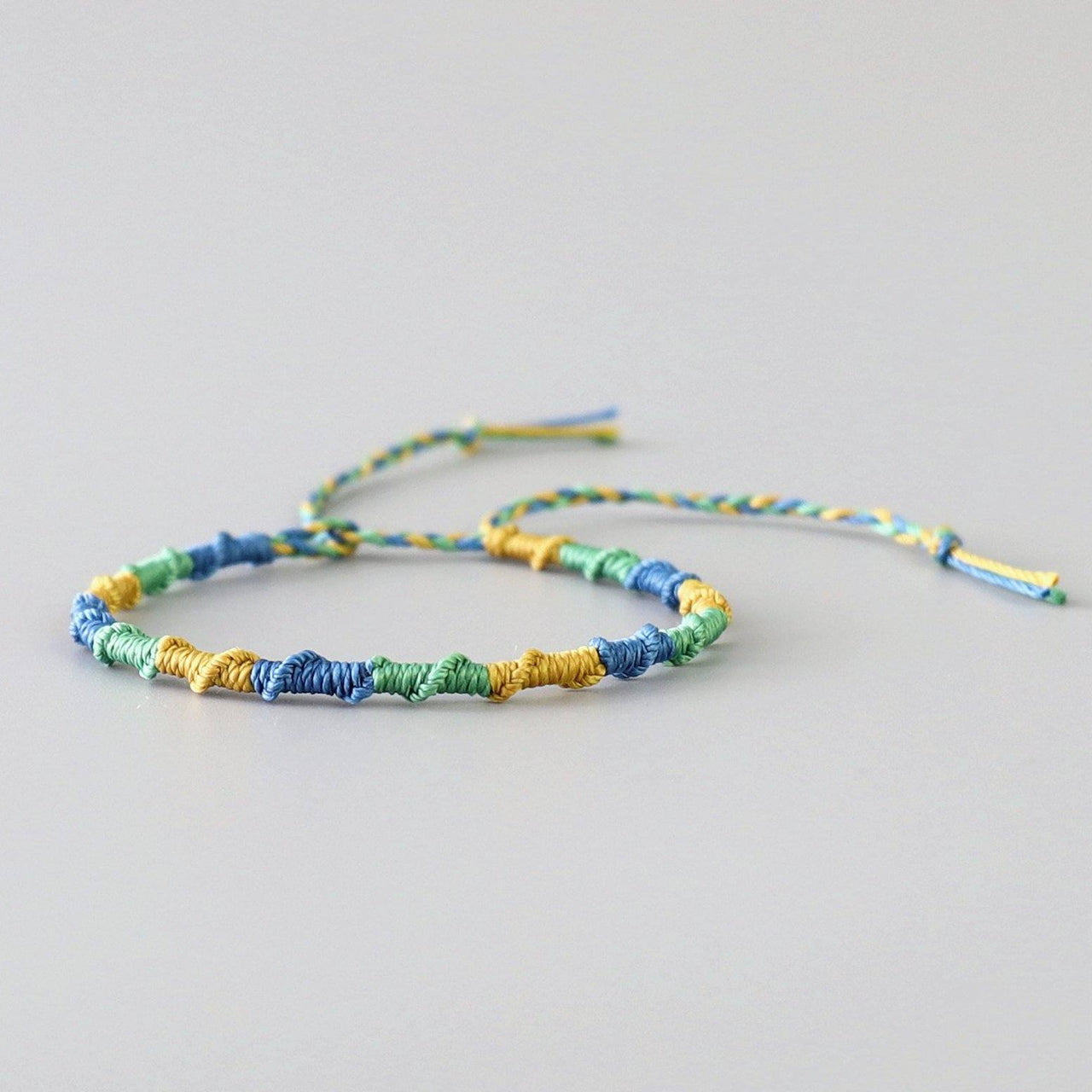 Tibetan Waterproof  Spiral Woven Wax Thread 'DETERMINATION'  Bracelet-BUY 2 ,GET a 3RD FREE!