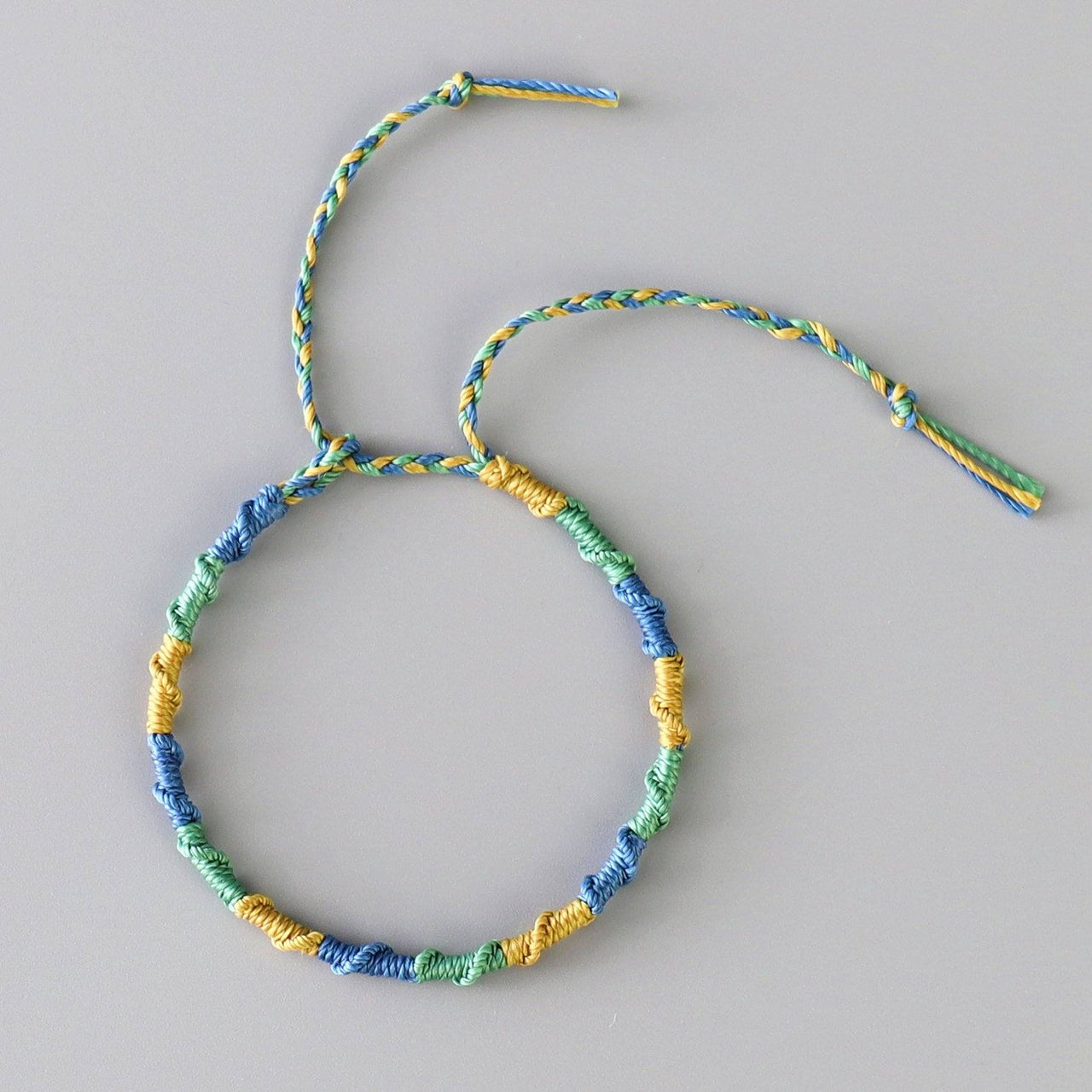 Tibetan Waterproof  Spiral Woven Wax Thread 'DETERMINATION'  Bracelet-BUY 2 ,GET a 3RD FREE!