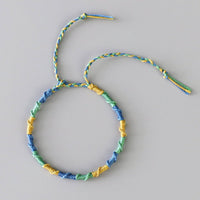 Thumbnail for Tibetan Waterproof  Spiral Woven Wax Thread 'DETERMINATION'  Bracelet-BUY 2 ,GET a 3RD FREE!