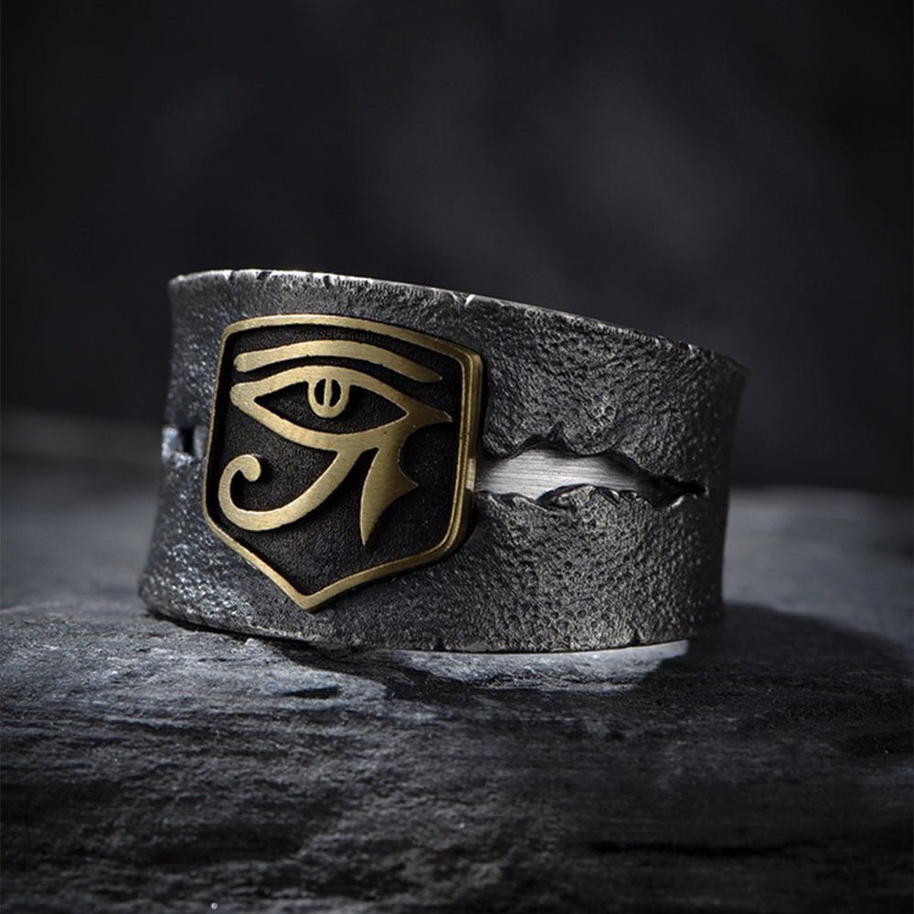 Eye of Horus Protection Ring