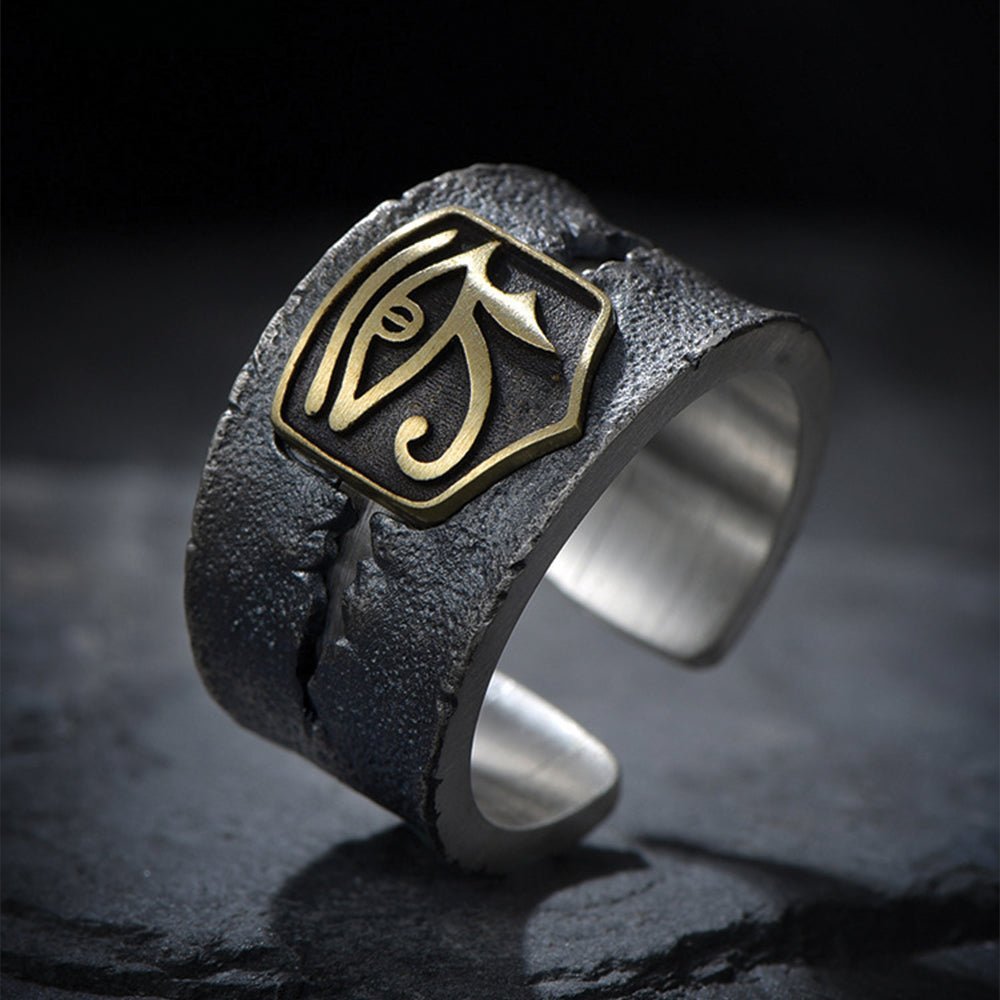 Eye of Horus Protection Ring