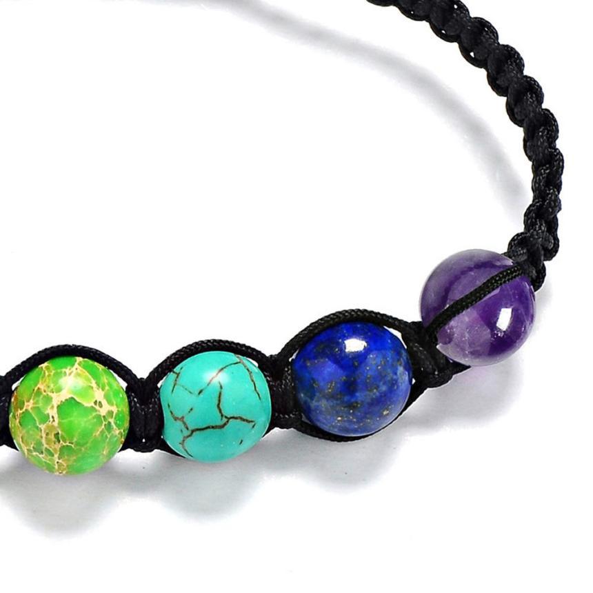 7 Chakra Beaded Bracelet