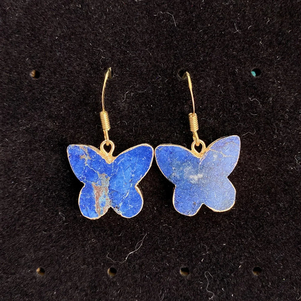 Dance Of The Butterflies Jasper Drop Earrings