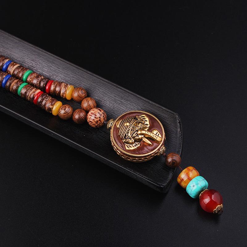 Bodhi Sandalwood Elephant Charm Mala