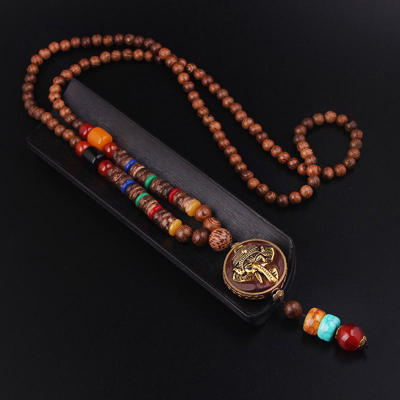 Bodhi Sandalwood Elephant Charm Mala