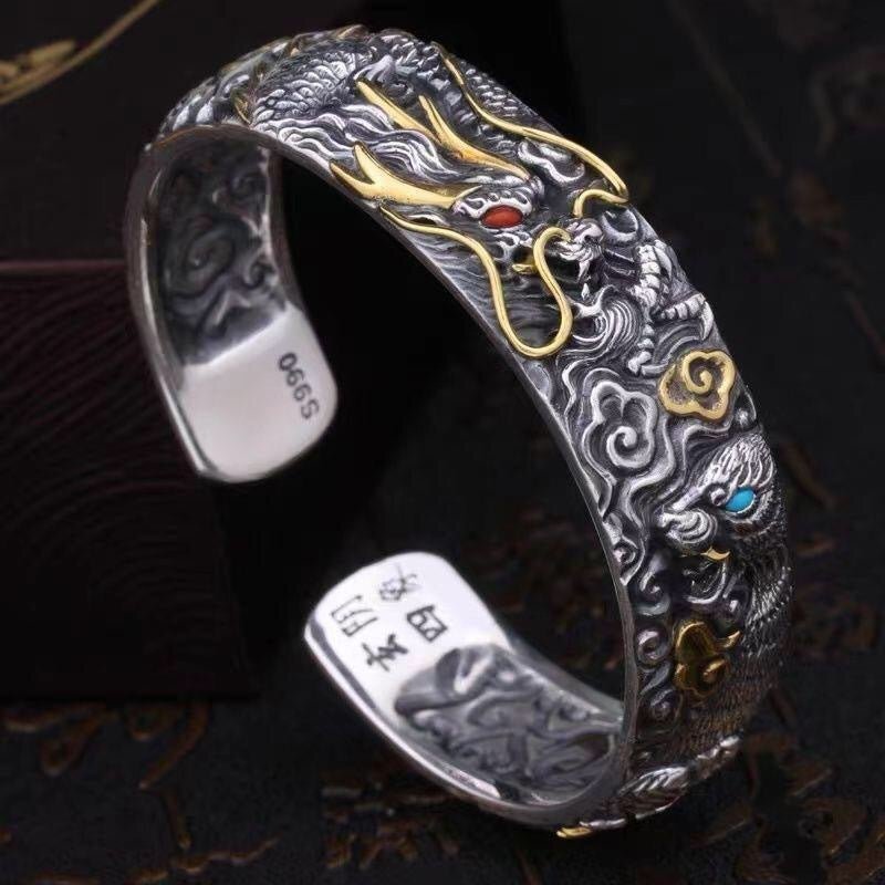 Feng Shui Dragon Fortune Bangle