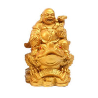 Thumbnail for Feng Shui Laughing Buddha Money Toad Ornament