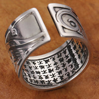 Thumbnail for Feng Shui Lucky Carp Mantra Ring