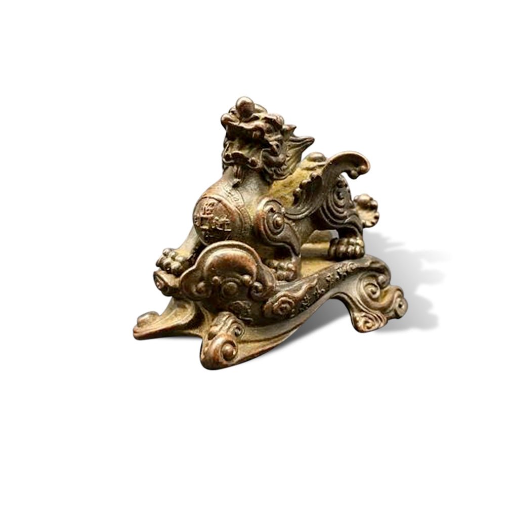 Feng Shui Wealth Pixiu Brass Statue