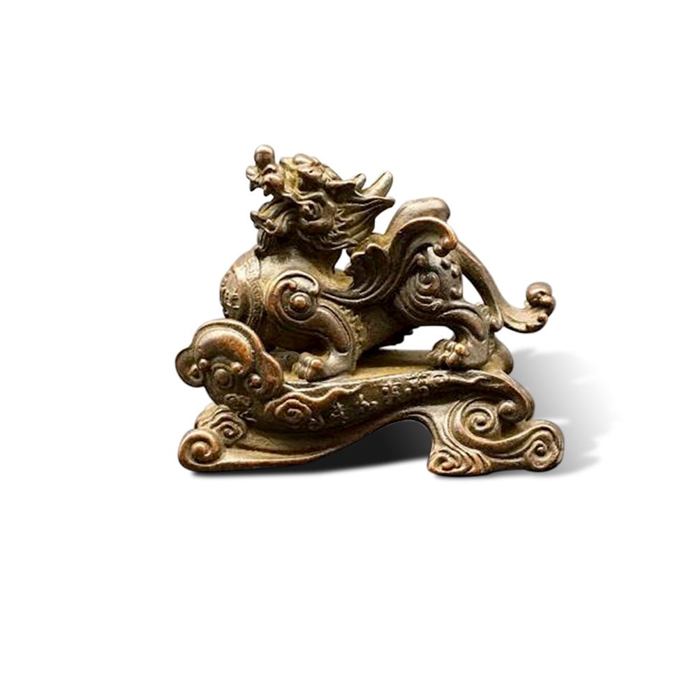 Feng Shui Wealth Pixiu Brass Statue