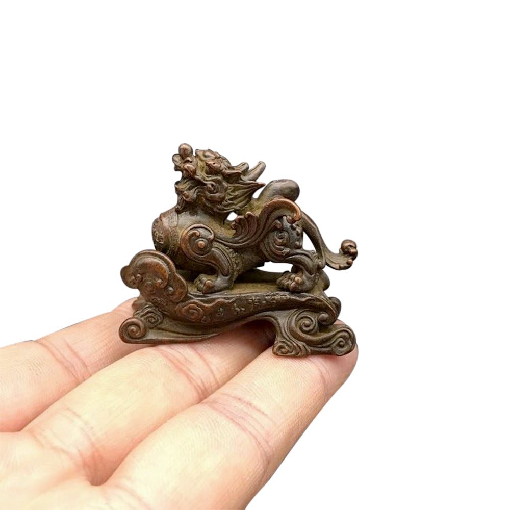 Feng Shui Wealth Pixiu Brass Statue