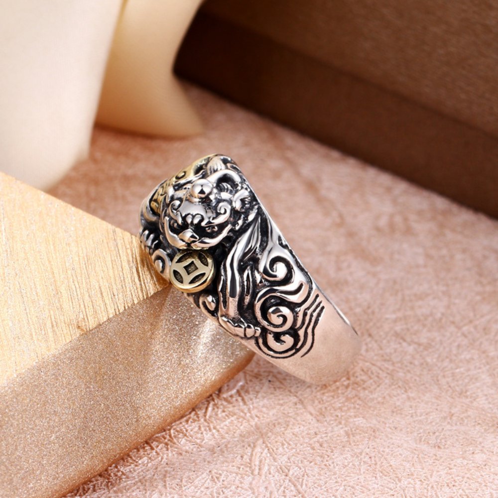 Fortune Beast Pixiu Wealth Ring