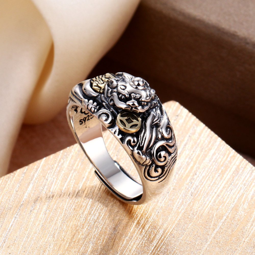 Fortune Beast Pixiu Wealth Ring