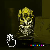 Thumbnail for Lord Ganesha 7 Color LED Table Lamp
