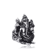 Thumbnail for Lord Ganesha Stainless Steel Ring