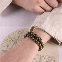 Thumbnail for Green Sandalwood Zen Bracelet