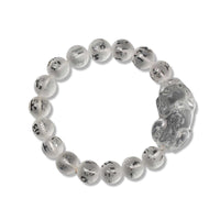 Thumbnail for Himalayan White Crystal Pixiu Bracelet