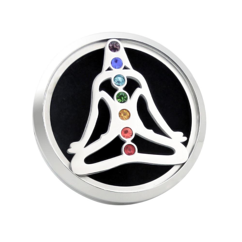 7 Chakra  Buddha Car Diffuser