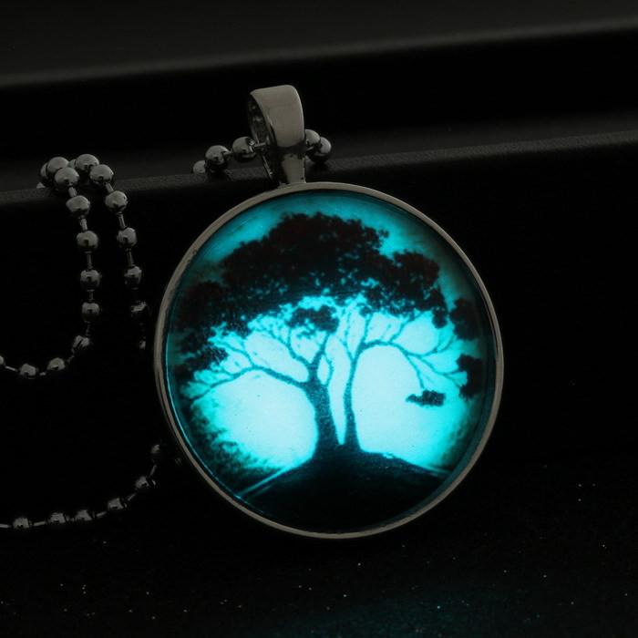 Luminous Tree of life Pendant