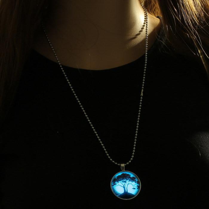 Luminous Tree of life Pendant