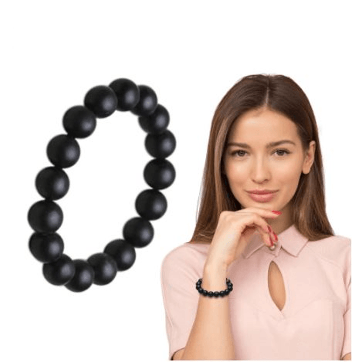 UNISEX Bianshi Stone ( Black Jade ) HEALTH GIVING Bracelet