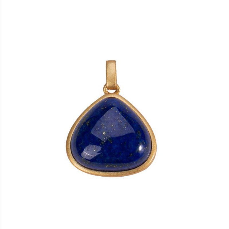 Lapis Lazuli Stone Pendant Necklace