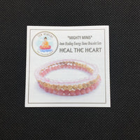 Thumbnail for HEAL THE HEART-Rose Quartz,Picture Jasper & Rhodonite- 3/pc  