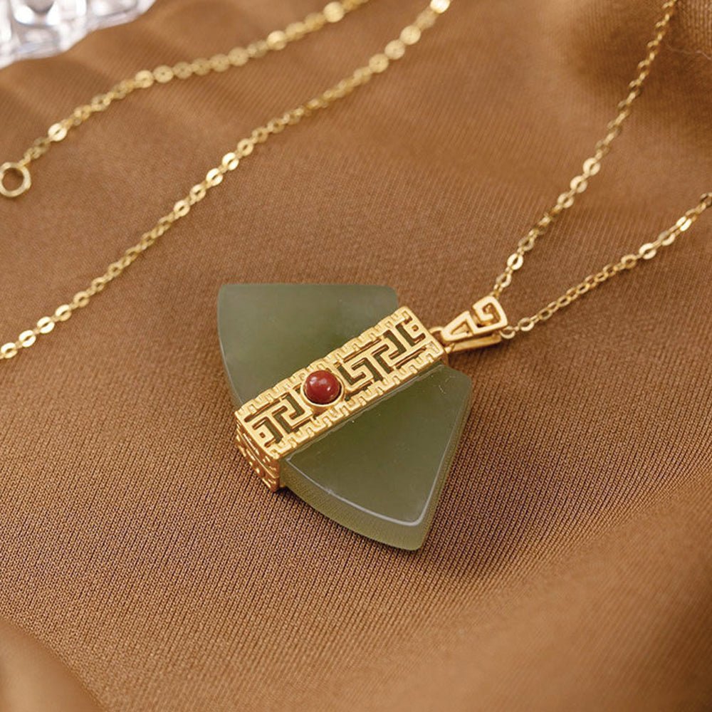 Love and Luck Jade Necklace