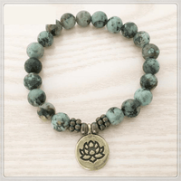 Thumbnail for Natural African Turquoise Charm Bracelet