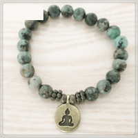 Thumbnail for Natural African Turquoise Charm Bracelet