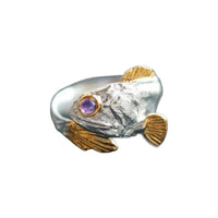 Thumbnail for Lucky Purple Eye Fish Ring