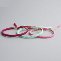 Thumbnail for HAPPINESS II SET- 3/pc Set Lucky Tibetan Knot Bracelets- OUR BEST PRICE!