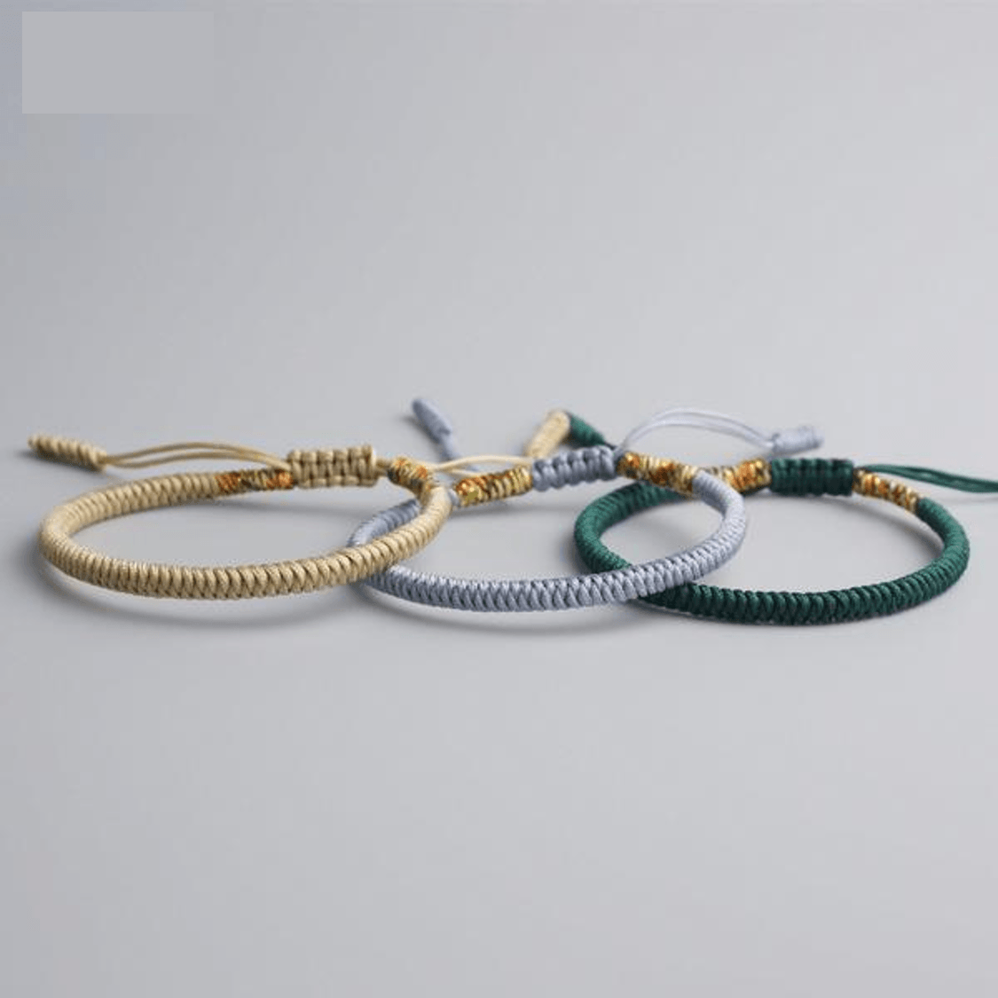 CONFIDENCE II SET- 3pc/set Tibetan Hand Tied Lucky Bracelets-OUR BEST DEAL!