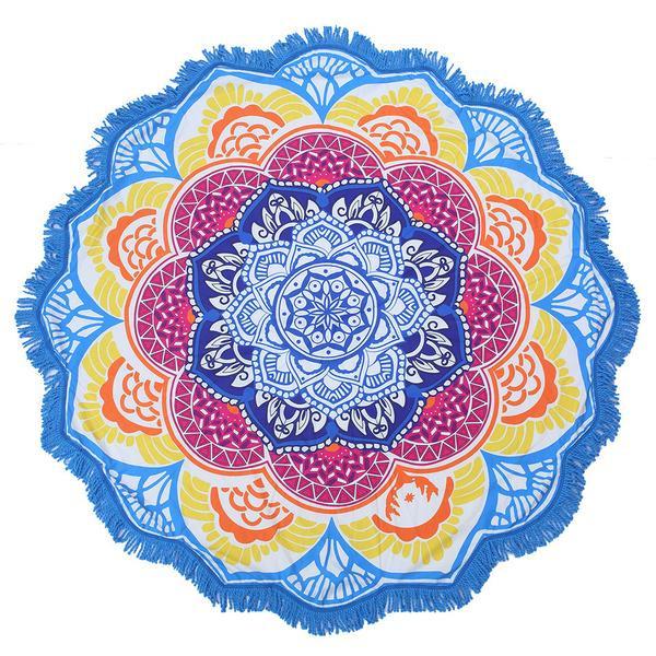 Lotus Design Mandala Tapestry-7 Glorious Color Blends