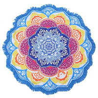 Thumbnail for Lotus Design Mandala Tapestry-7 Glorious Color Blends