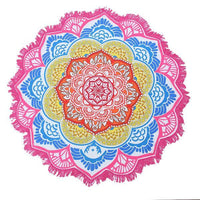 Thumbnail for Lotus Design Mandala Tapestry-7 Glorious Color Blends