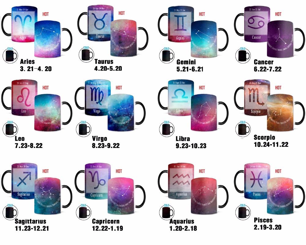 Creative Constellation Mug – Color Changing