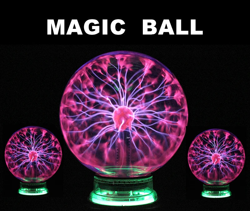 Magic LED Crystal Plasma Sphere