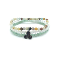 Thumbnail for HARMONY & HEALING-Green Aventurine,Amazonite & Snow Quartz- 3/pc  