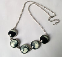 Thumbnail for Luminous  Moon Phase Necklace or Bracelet