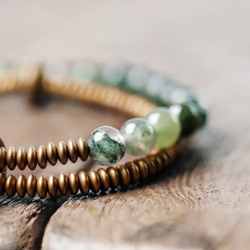 Moss Agate Bracelet