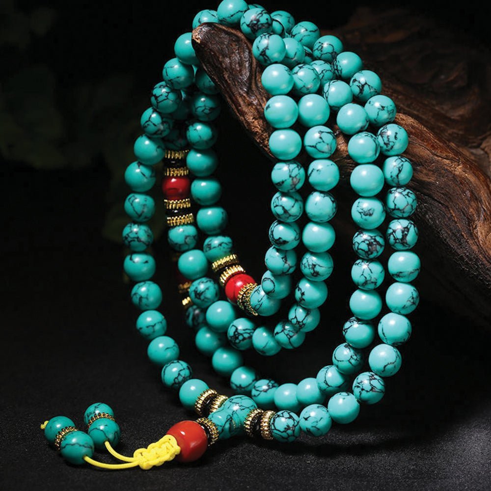 Multilayer Turquoise Healing Necklace