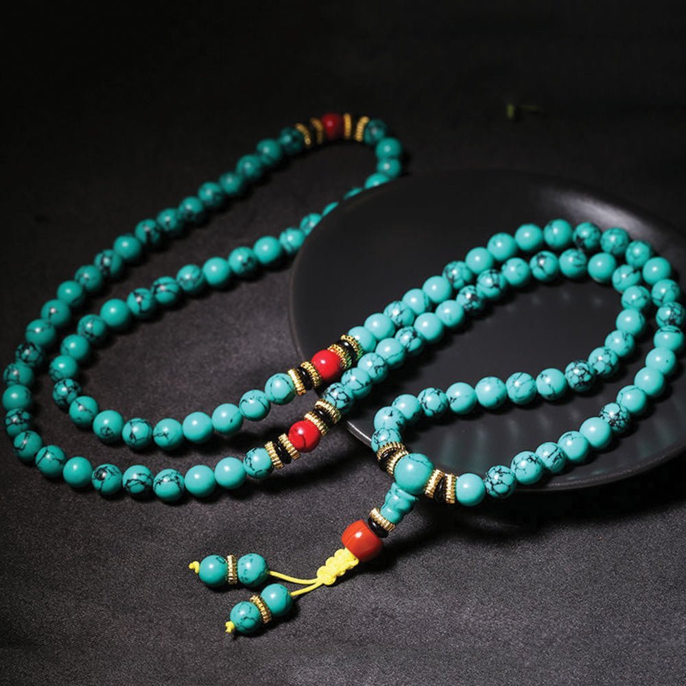 Multilayer Turquoise Healing Necklace