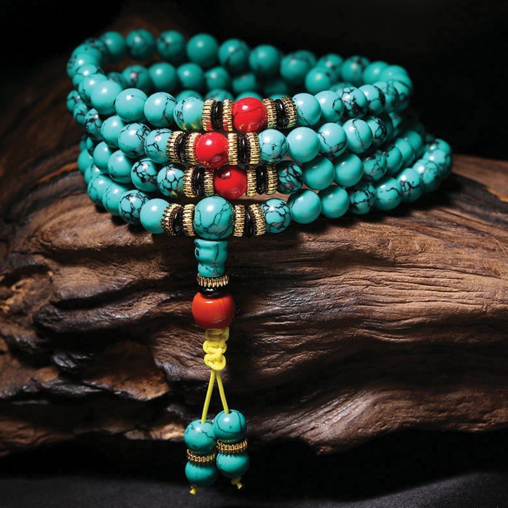 Multilayer Turquoise Healing Necklace