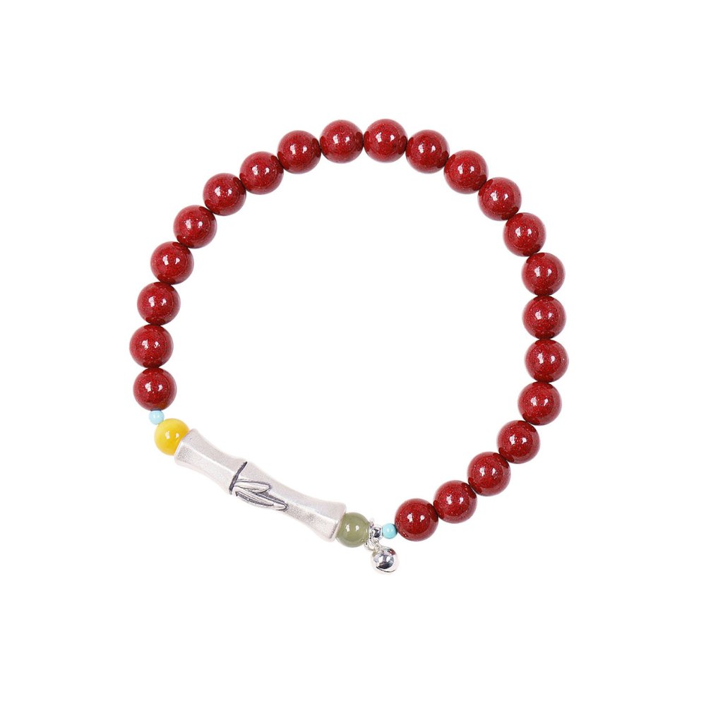 Natural Cinnabar Energy & Vitality Bracelet